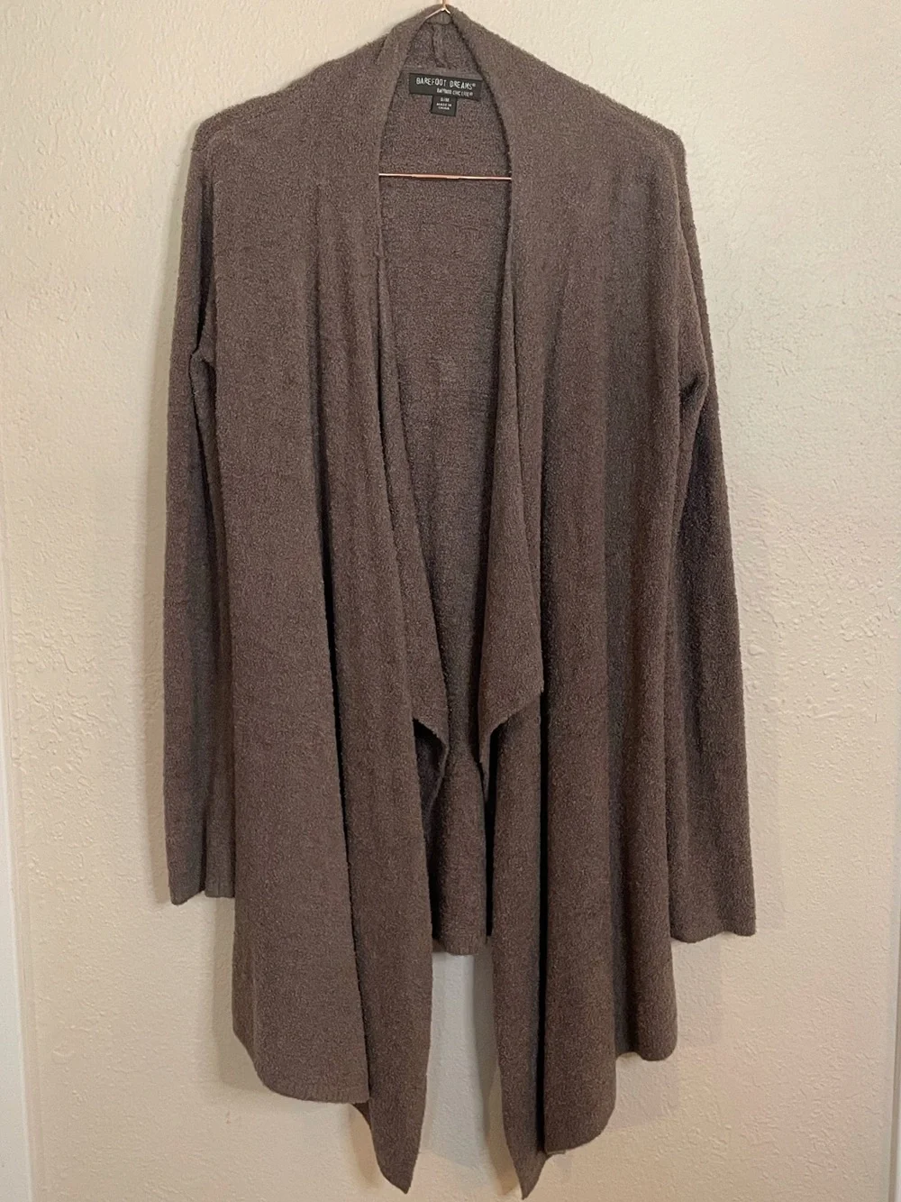 Barefoot Dreams Bamboo Chic Lite Calypso Wrap Cardigan.  S/M